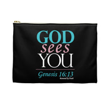 Load image into Gallery viewer, God Sees You Accessory Pouch
